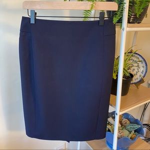 Loft Pencil Skirt (Navy)